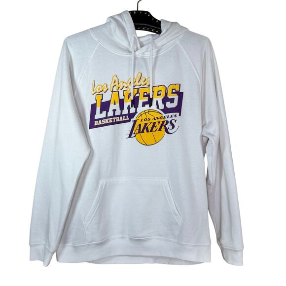 NBA Los Angeles Lakers Hooded Pullover Sweatshirt Large - Picture 1 of 10